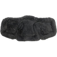 Produktbild von Stübben Equi-Soft Sattelgurt-Polster aus Lammfell Anthrazit-Schwarz 40-45 cm