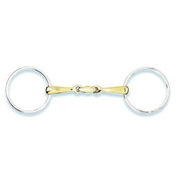 Stübben Gebiss 2222 Wassertrense doppelt gebrochen Sweet Copper 14,0 cm 16 mm – Bild 1 von 1
