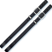 Produktbild von Stübben Steigbügelriemen Mono de Luxe aus Leder Schwarz Größe M 68 cm