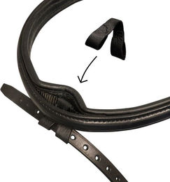 Stübben Switch Magic Tack Trensenzaum mit Kandare für Warmblut in Schwarz aus Kunstleder – Bild 1 von 1