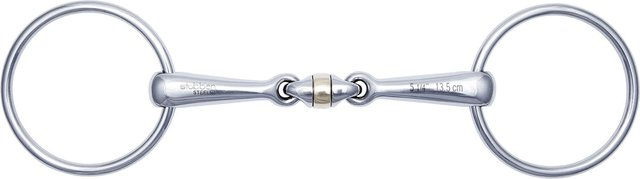Stübben Wassertrense Soft-Roll Doppelt Gebrochen 16 mm Sweet Kupfer 11,5 cm – Bild 1 von 1