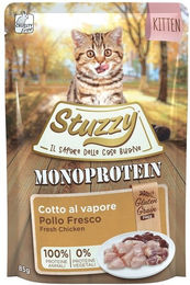 Produktbild von Stuzzy Monoprotein Huhn Katzenfutter für Kätzchen 85 g