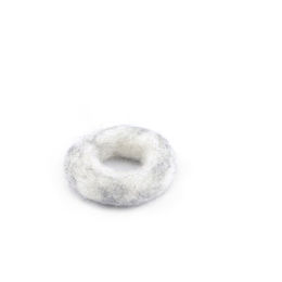 Stylecats by Hunter Katzenspielzeug Filzring Weiß 7 cm aus Wollfilz - 7 cm – Bild 1 von 3
