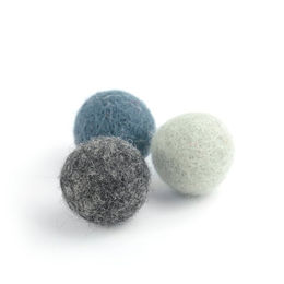 Stylecats by Hunter Katzenspielzeug Miniball aus Filz Grau XS für alle Altersstufen – Bild 1 von 3
