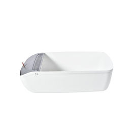 Stylecats by Hunter Katzentoilette Siljan weiß offene Schalentoilette aus Kunststoff mit Staufach 57x38 cm - 1 Stk. – Bild 1 von 9