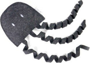 Stylecats Katzenspielzeug Nelly mit Baldrian und Wolle in Schwarz – Bild 1 von 1