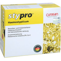 Produktbild von Stypro Gelatineschwamm Cubus 10x10x10 mm von curasan AG Filtermedien