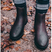 Produktbild von Südwind Chelsea Boot Nova Jodhpur Winter aus Echtleder in Braun mit Teddyfell