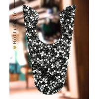 Produktbild von Südwind Patches Fine Crystal Black Silver für Kinder