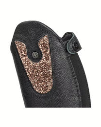 Südwind Stiefel-Patches Nova Kids Fun für Reitstiefel Schwarz Gold One Size – Bild 1 von 5