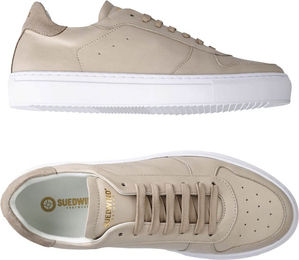 Suedwind Equestrian Sneaker aus Leder in Grau und Beige Größe 38 – Bild 1 von 1