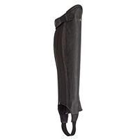 Produktbild von Suedwind Equestrian Soft Chap Comfort Reitschutz Chaps aus Leder in Schwarz Größe KXL