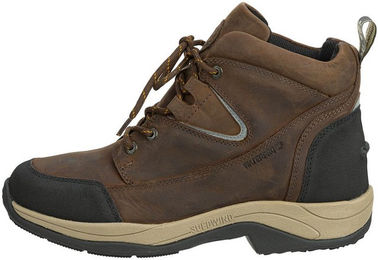 Suedwind Field Lace GripFTX Reitstiefeletten aus Leder für Damen in Braun Gr. 40 wasserabweisend – Bild 1 von 9