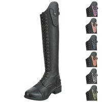 Produktbild von SUEDWIND FOOTWEAR Kinder-Reitstiefel Nova Kids Fun aus Leder in Schwarz Größe 40