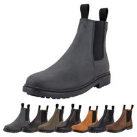 Produktbild von SUEDWIND FOOTWEAR Reitstiefeletten für Damen aus Leder in Waxy Blue Größe 45 wasserabweisend