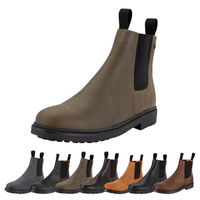 Produktbild von SUEDWIND FOOTWEAR Reitstiefeletten für Damen aus Leder in Waxy Green Größe 42 wasserabweisend
