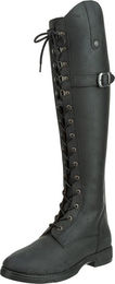 Suedwind Longford Wasserdichte Winter Reitstiefel für Damen aus Leder mit Teddyfell in Schwarz Größe 41 – Bild 1 von 1