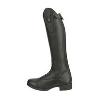 Produktbild von SUEDWIND Nova Fun Convertible Winter Reitstiefel für Kinder aus Rindsleder mit Teddyfell in Schwarz Größe 35