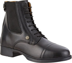 Suedwind Nova Kids BZ Lace Soft Stiefeletten aus Leder in Schwarz wasserabweisend – Bild 1 von 1