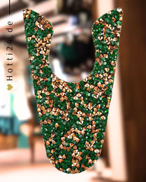Produktbild von Suedwind Patches Fine Crystal Green Rosegold für Kinder