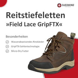 Suedwind Reitstiefel aus Leder für Damen wasserabweisend Braun Gr. 42 – Bild 1 von 8