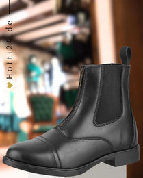 Produktbild von Suedwind Reitstiefel Contrace FZ Synthetic Stiefeletten aus Kunstleder Unisex Schwarz wasserabweisend