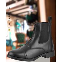 Produktbild von Suedwind Reitstiefel Contrace FZ Synthetic Stiefeletten aus Kunstleder Unisex Schwarz wasserabweisend
