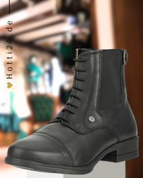 Produktbild von Suedwind Reitstiefel Nova BZ Lace Vegan in Schwarz aus Kunstleder