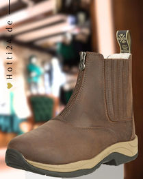Produktbild von Suedwind Stallschuhe Reitstiefeletten Field FZ Merino Griptx Braun wasserdicht und ganzjährig nutzbar