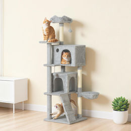 SUGIFT Katzenkletterturm mit Ohrenplattform – Bild 1 von 1