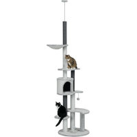 Produktbild von SUGIFT Kletterbaum mit Hängematte und Katzenhaus