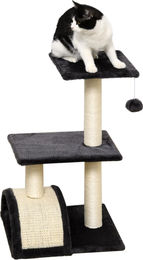 SUGIFT Kratzbaum für Katzen Grau mit Sisalstämmen und Plüschplattformen 72 cm – Bild 1 von 1