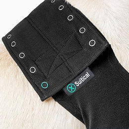 Suitical Recovery Double Sleeves Gelenkschutz für Hunde - Medium - Schwarz – Bild 1 von 5