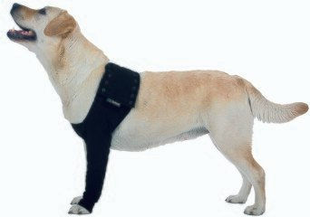 Suitical Recovery Sleeve Hund Schwarz Baumwolle Größe M - 1 Stk. – Bild 1 von 10