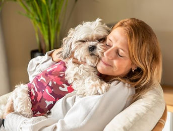 Suitical Recovery Suit Schutzanzug für Hunde Rosa Camouflage XXL – Bild 1 von 10