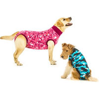 Produktbild von Suitical Schutzanzug für Hunde Blau Camouflage XS
