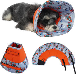 Sund Hund Halskrause Leckschutz wasserdicht Polyester Rot Größe S – Bild 1 von 5