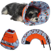 Produktbild von Sund Hund Halskrause Leckschutz wasserdicht Polyester Rot Größe S