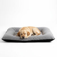 Produktbild von SunnyDogs Hundebett XXL Grau aus Schaumstoff und Polyesterfaser für große Hunde