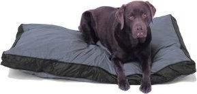 SunnyDogs Outdoor-Hundekissen XXL aus Oxford-Gewebe Grau – Bild 1 von 5