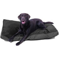 Produktbild von SunnyDogs Outdoor-Hundekissen XXL aus Oxford-Gewebe Schwarz 120 x 80 cm