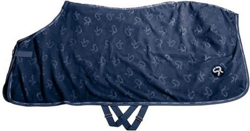Sunride Abschwitzdecke Wellington für Pferde aus Fleece 125 cm Olive – Bild 1 von 9