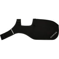 Produktbild von Sunride Derby Ausreitdecke 0g für Pferde Schwarz 145 cm wasserdicht mit Fleece und Reflektoren