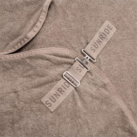 Produktbild von Sunride EquiTowel Saugfähige Frotteedecke für Pferde aus 100% Baumwolle Braun Größe S