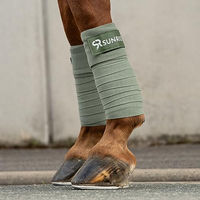 Produktbild von SUNRIDE Fleece Gamaschen Bandagen 2er Set Grün