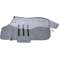 Produktbild von Sunride Fliegendecke Ibiza für Ponys mit abnehmbarem Halsteil in Grau 105 cm