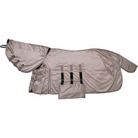 Produktbild von Sunride Fliegendecke Kuba für Pferde mit UV-Schutz und Mesh-Gewebe Braun 125 cm