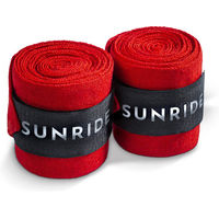 Produktbild von Sunride Gamaschen für Pferde aus Acryl in Rot 2er Set