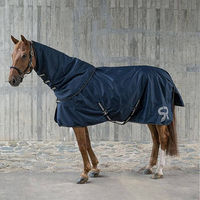 Produktbild von Sunride Halsteil Dublin 0g für Pferde 1200D Ripstop wasserdicht Blau S (105-115 cm)