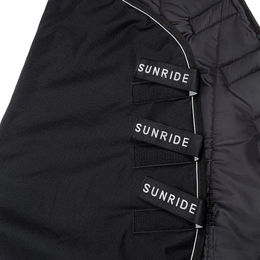 Sunride Halsteil Dublin für Pferde Schwarz 600D Ripstop wasserdicht Größe S - 50 g – Bild 1 von 2
